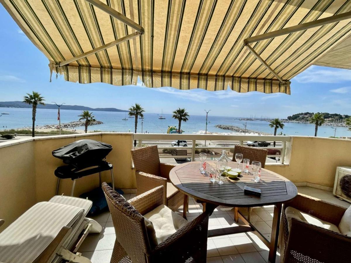 Superbe Apt 2P Front De Mer Pour 4 Pers Avec Terrasse - Cavalaire-Sur-Mer - Fr-1-226B-162 외부 사진