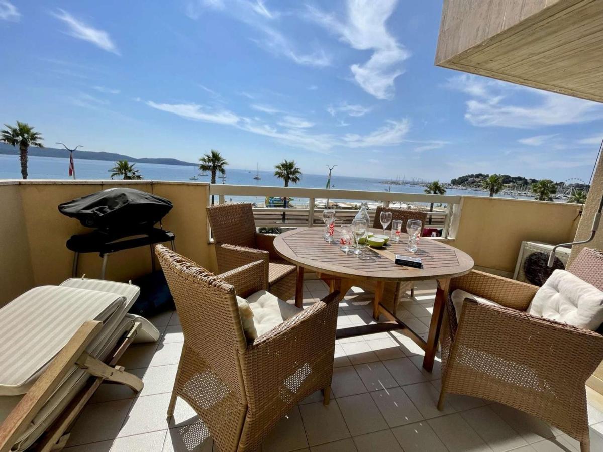 Superbe Apt 2P Front De Mer Pour 4 Pers Avec Terrasse - Cavalaire-Sur-Mer - Fr-1-226B-162 외부 사진